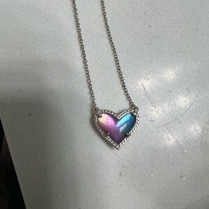 COPY - Kendra Scott watercolor heart necklace 💕